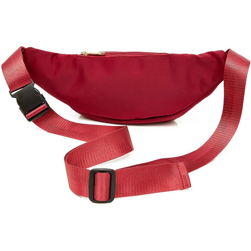 Plus Size Red Fanny Pack, Expand to 5XL