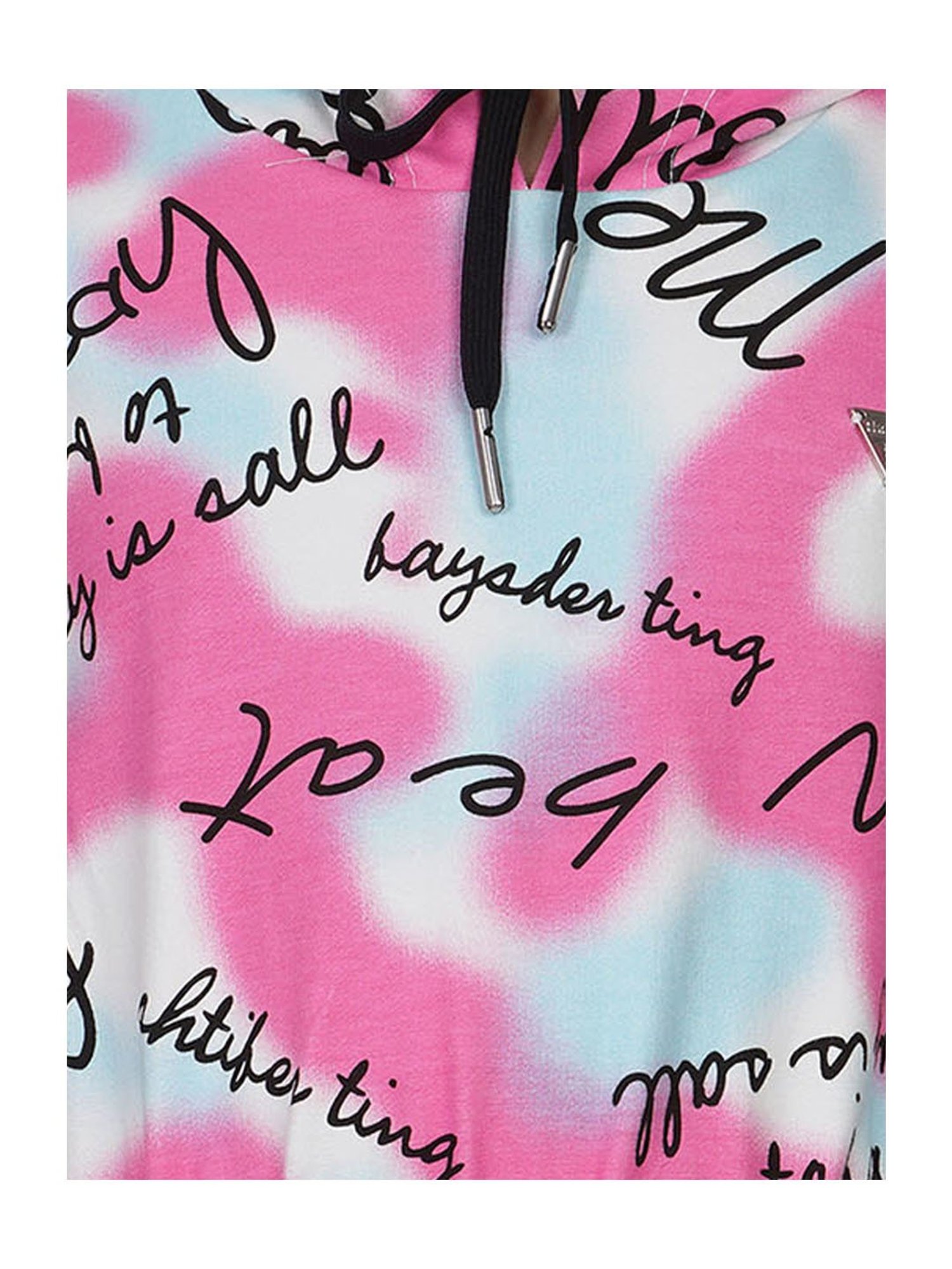 Tiny Girl Pink Printed Dress