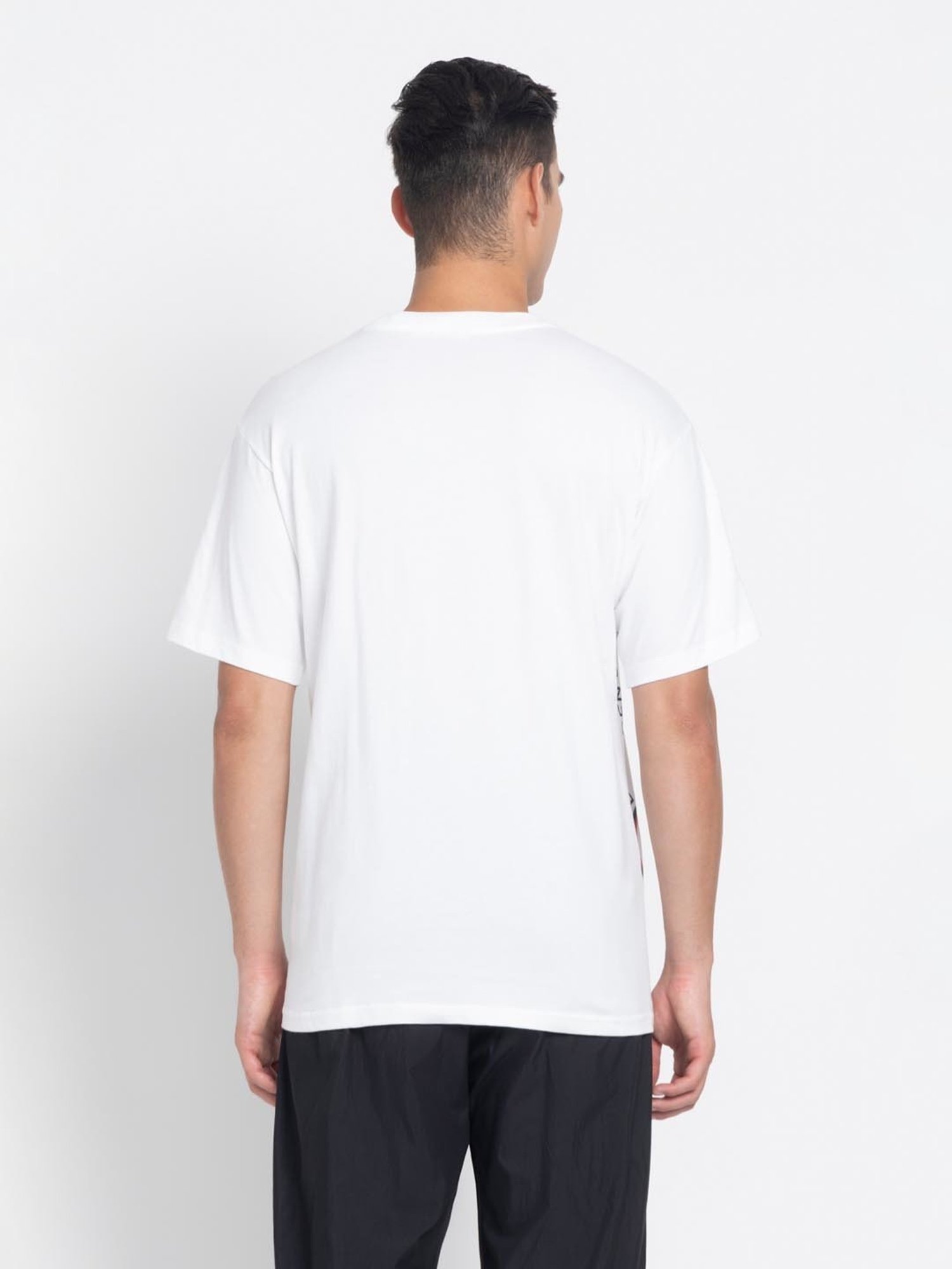 Adidas Originals White Regular Fit Printed T-Shirt