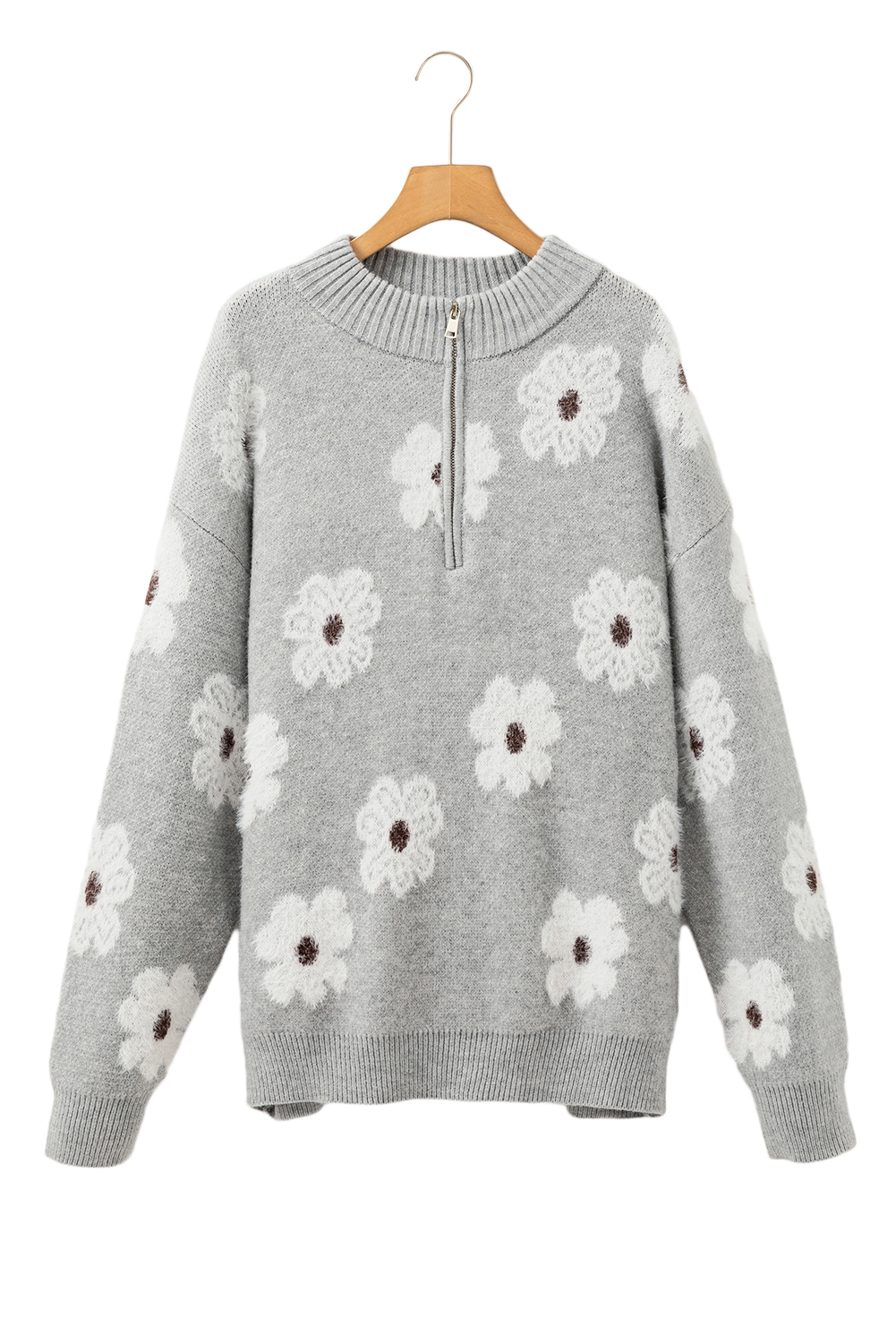 Bonbon Checkered Pattern Open Front Plus Size Cardigan