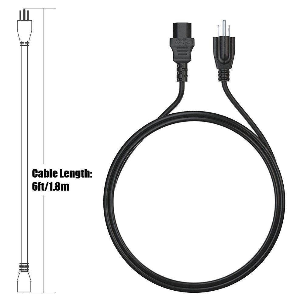 6ft UL AC Power Cord for Cisco 2811 WIC-1AM-V2 WS-C2924-XL-EN 2924 Phone Router