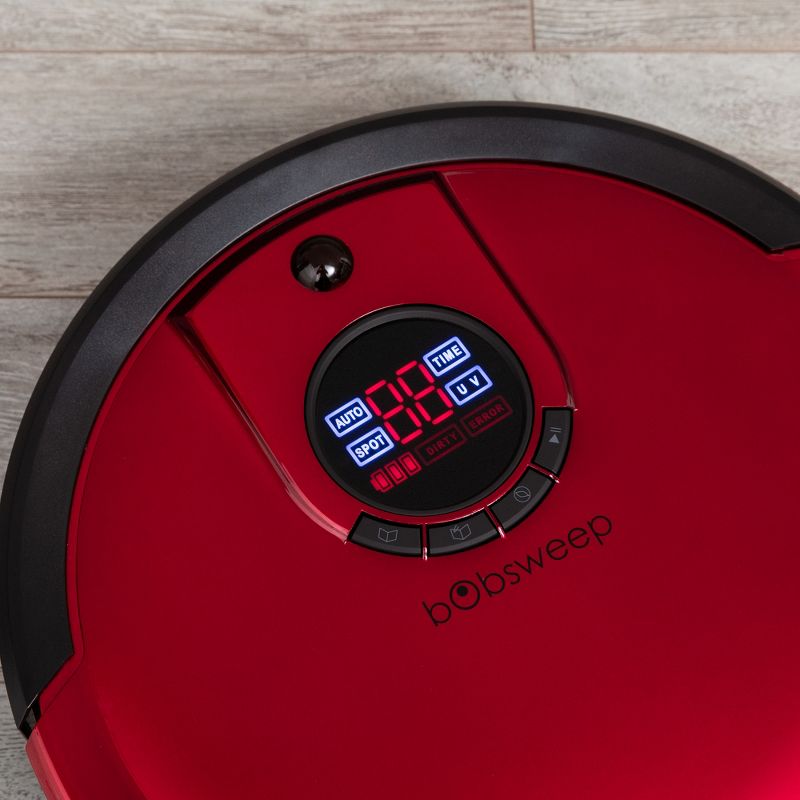 bObsweep Standard Robot Vacuum Cleaner and Mop - Rouge