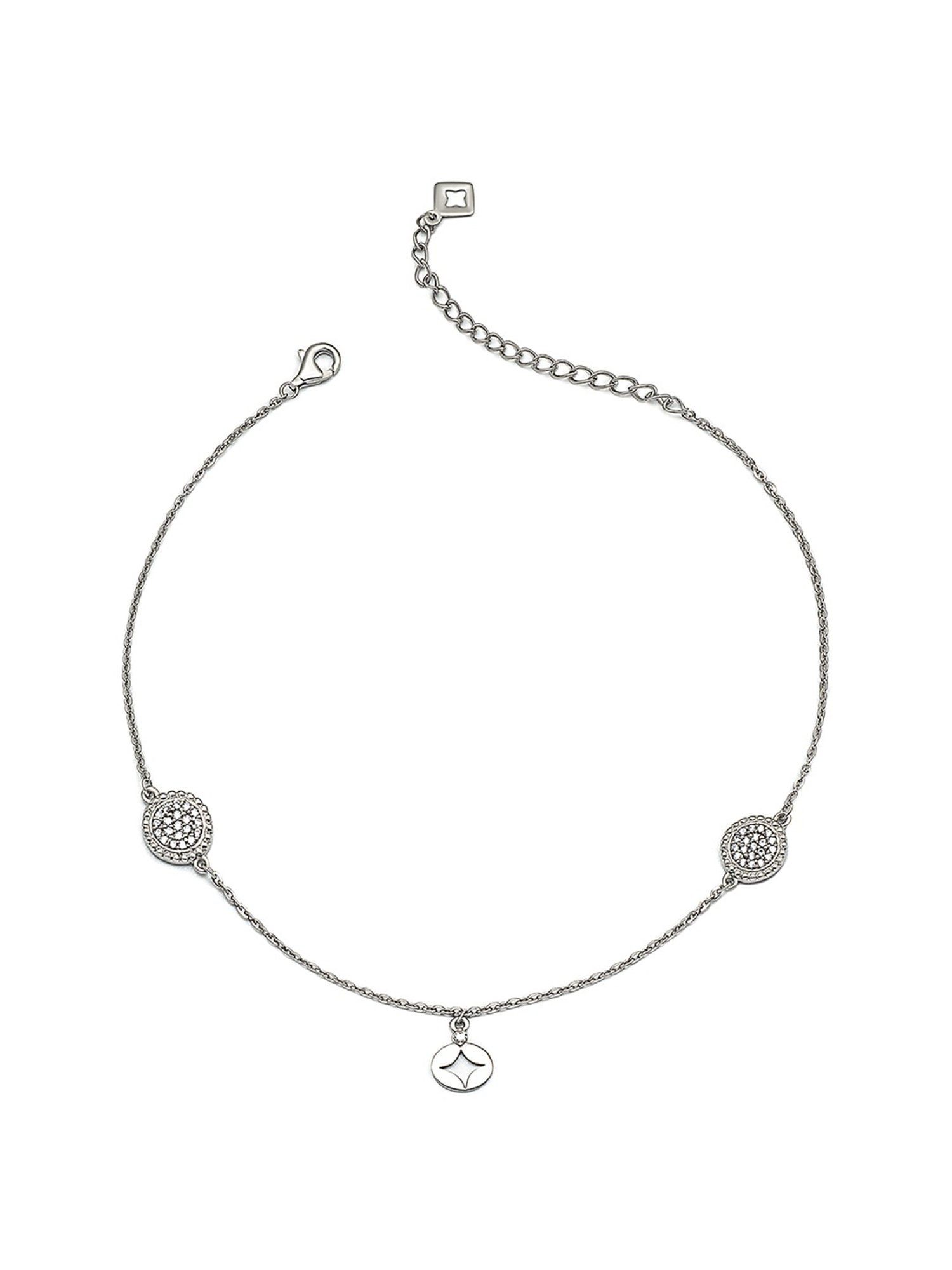 Silberry 92.5 Sterling Silver Twinkle Anklet
