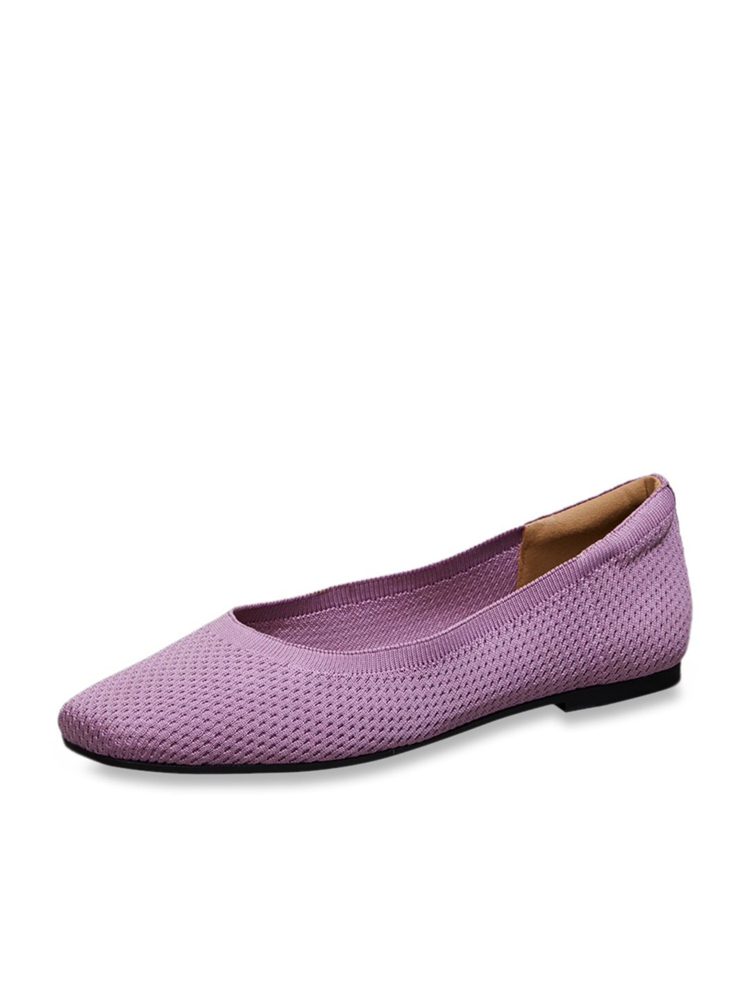 Neemans Women's Purple Flat Ballets
