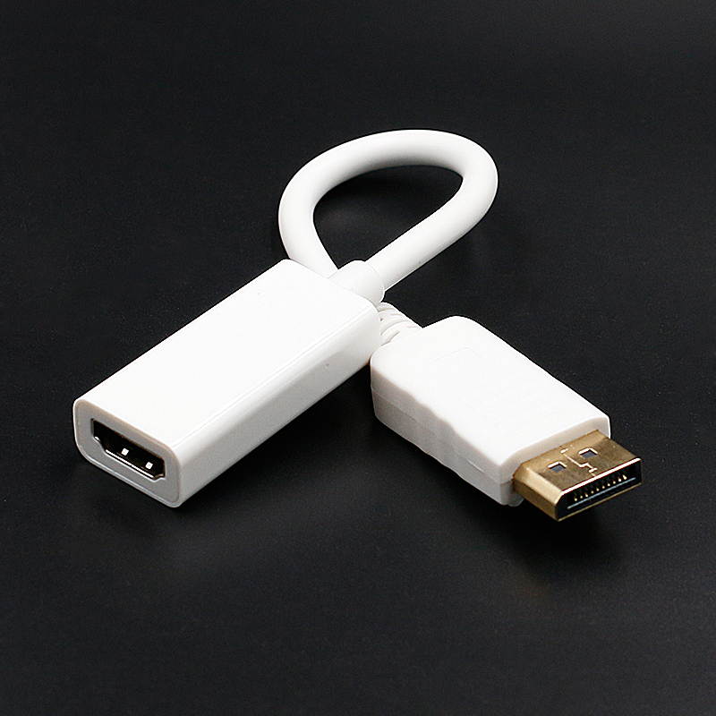 DP Display Port Male To HDMI Female Cable Converter Adapter L6A4
