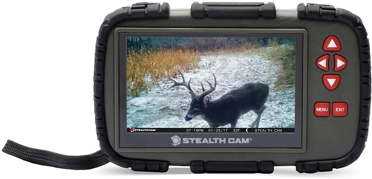 Stealth Cam 4.3" LCD Screen Photo Viewer & SD Card Reader for Hunting