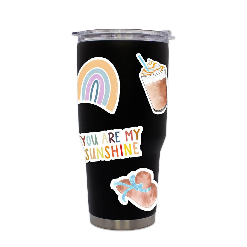 Big Moods Watercolor VSCO Girl Aesthetic Sticker Pack 10pc