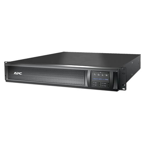 APC SMX1500RM2U Rack-Mountable UPS - AC 120V - 1200 Watts/1500 VA - Lead Acid - 2U - Black