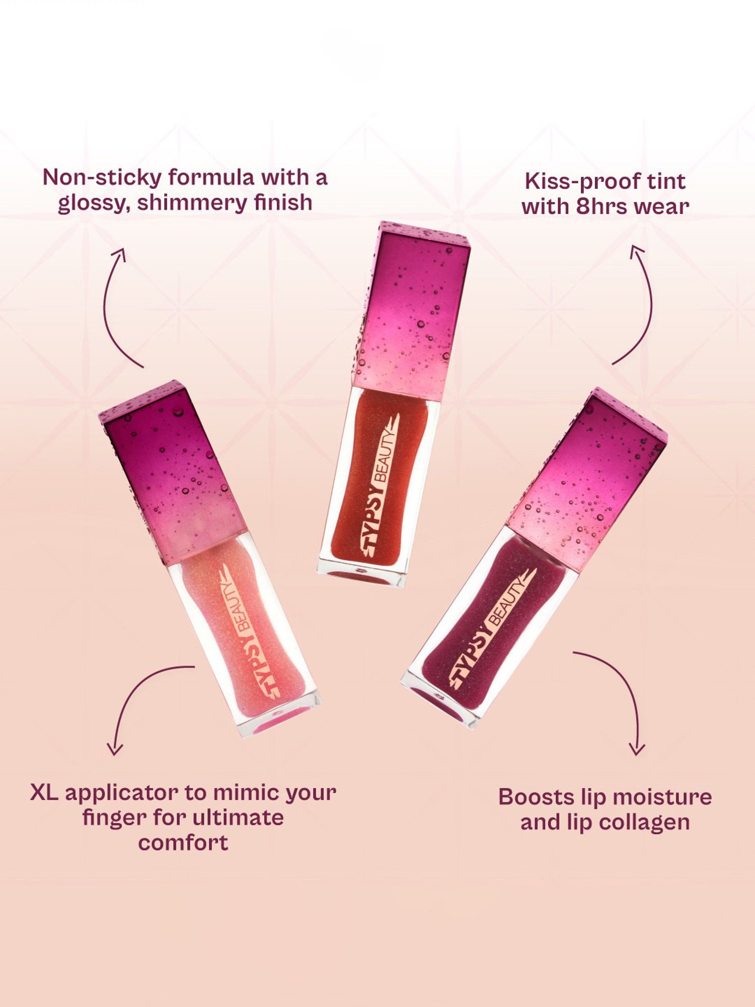 Typsy Beauty Shade Shifter Sparkle Lip & Cheek Oil Starlight 01 - 7 ml