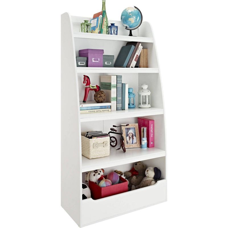 Kids' Dixie 4 Shelf Bookcase White - Room & Joy