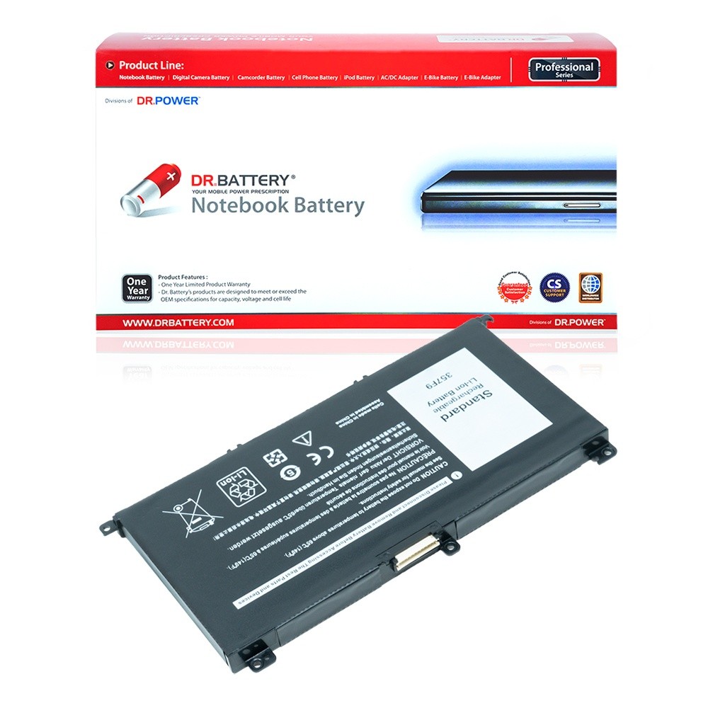 DR. BATTERY - Replacement for Dell Inspiron 15 5576 / 15 5577 / 15 7559 / 15 7566 / 15 7567 / 071JF4 / 357F9 / 71JF4 [11.4V / 4400mAh / 50Wh]