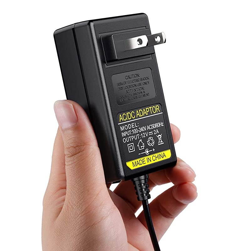 12V Power Cord for Sony BluRay Disc DVD Players BDPSeries BDPS1700 BDPS3200 BDPS3500 BDPS3700 BDPS6500 12 Volt Replacement for Sony ACM1208UC AC Adapter