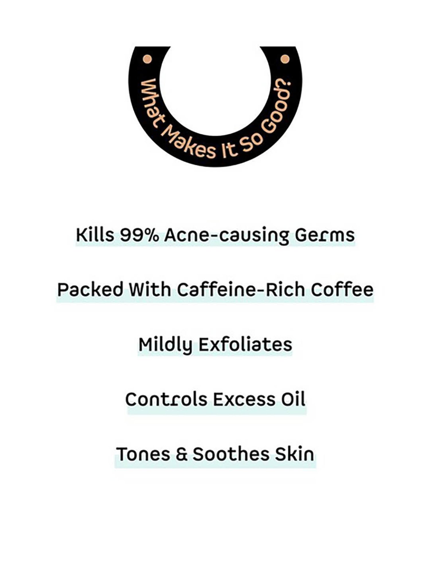 mCaffeine Cappuccino Coffee Face Scrub - 75 gm