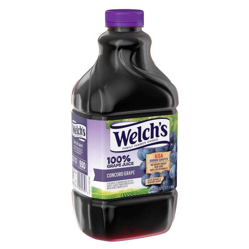 Welch's 100% Grape Juice - 64 fl oz Bottle