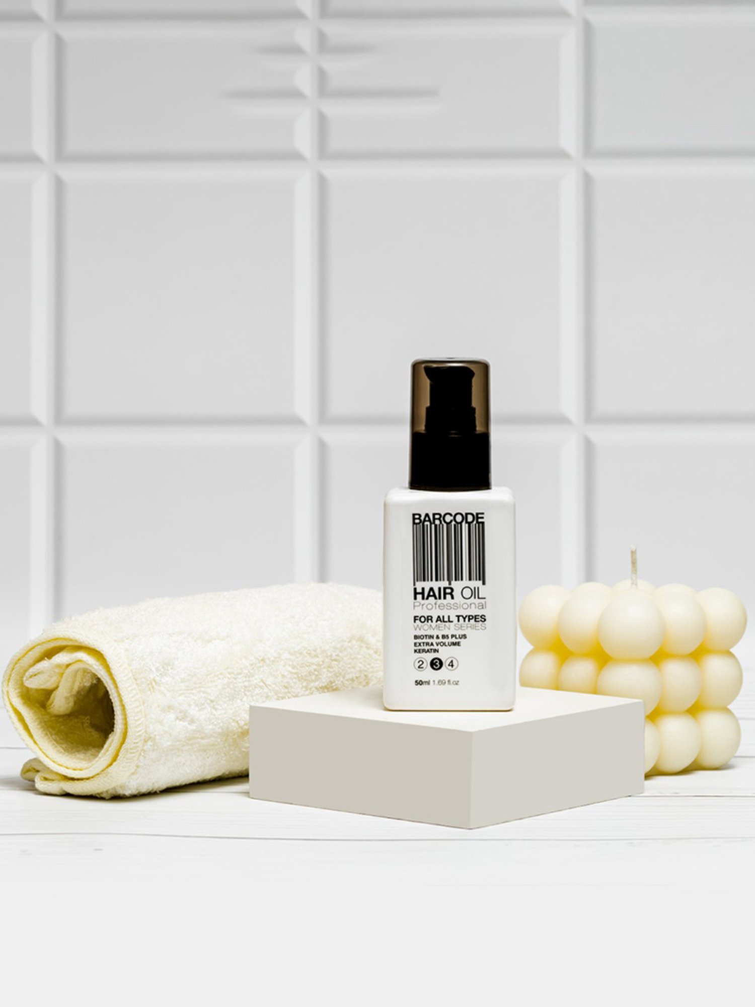 Barcode Professional Women Series Hair Oil for All Hair Types - 50 ml