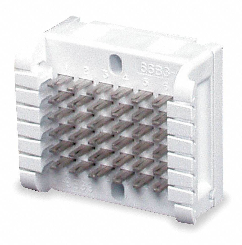 HUBBELL PREMISE WIRING HPW66B36 Wiring Block,6-pair,6 x 6 block size