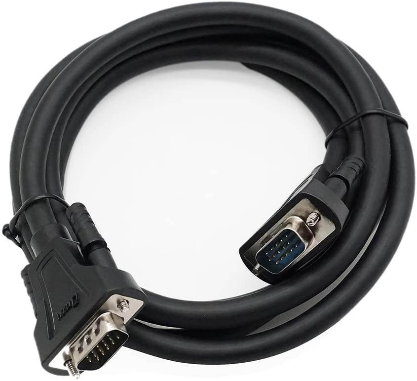 DTECH 5 Feet VGA to VGA Cable for Computer Monitor Projector 1080p High Resolution (1.5m)
