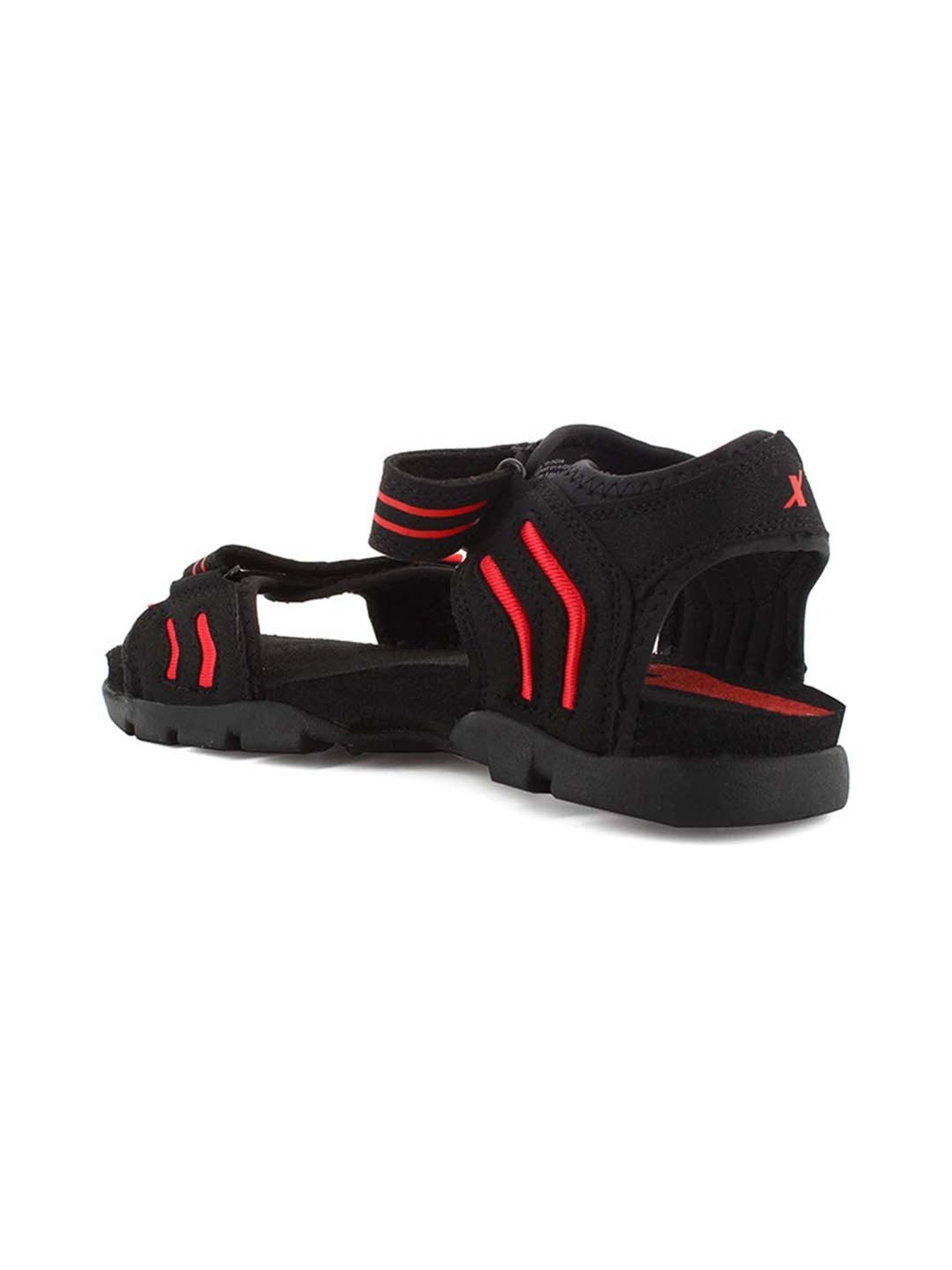 Sparx Men's Black Floater Sandals