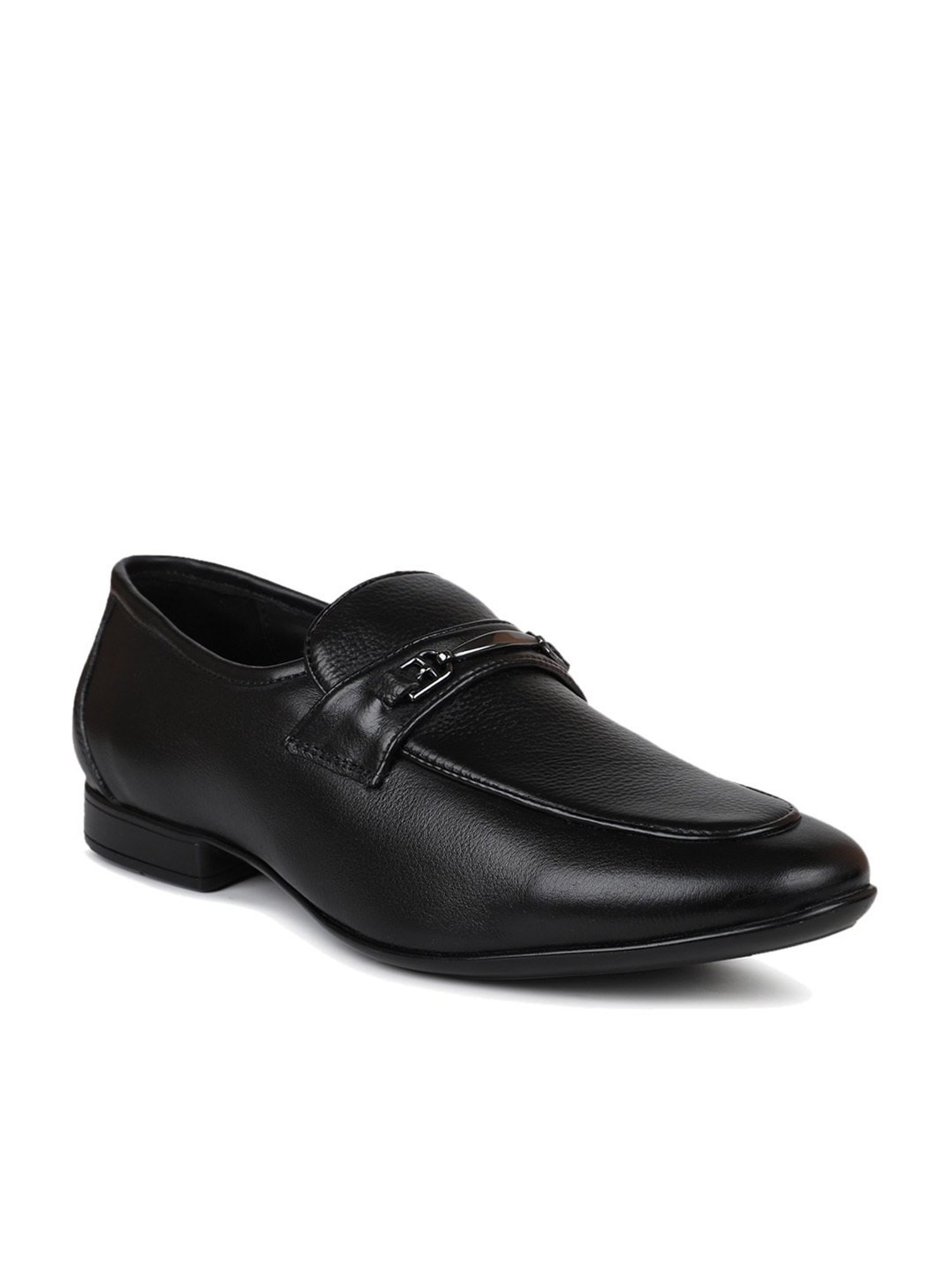Privo by Inc.5 Men's Black Formal Loafers