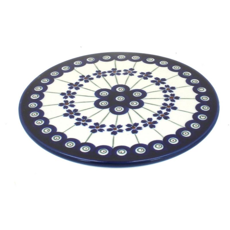 Home Basics Scroll Collection Steel Trivet, Bronze