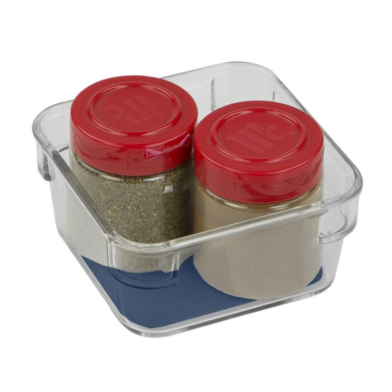 Michael Graves Design 3.75" x 3.75" Drawer Organizer with Indigo Rubber Lining