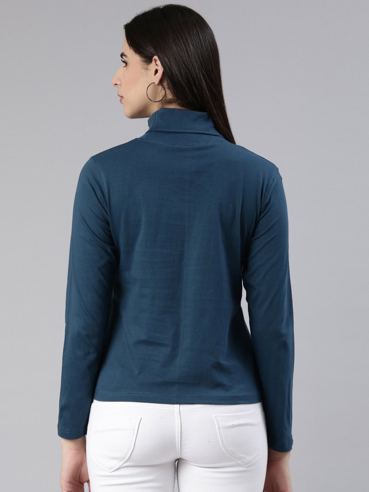 Kryptic Teal Cotton Regular Fit T-Shirt (Pack Of 2)