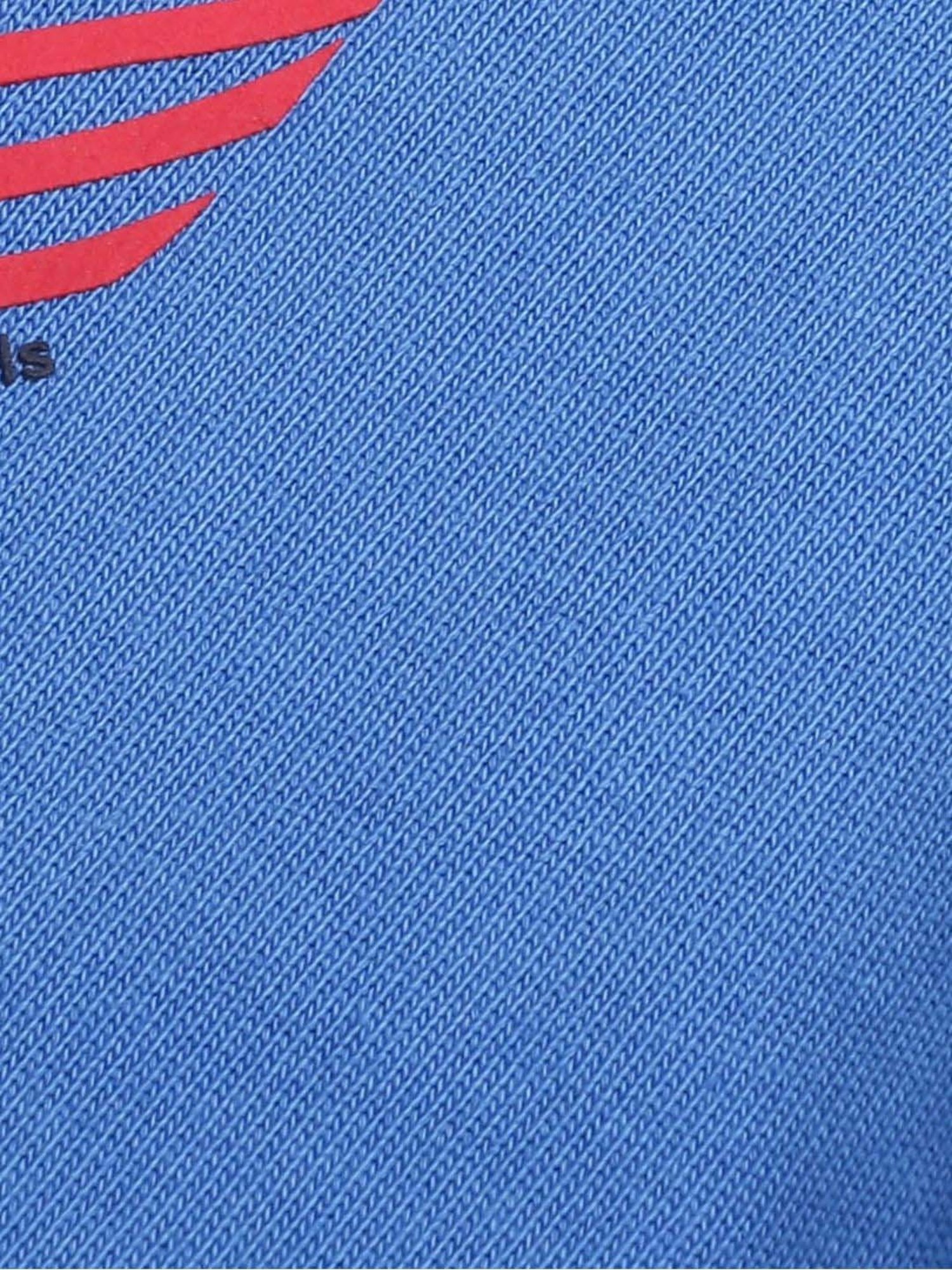 Jockey Kids Palace Blue Printed Full Sleeves Sweatshirt