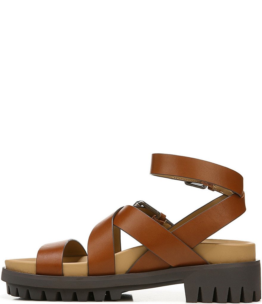 Sam Edelman Eleanora Leather Ankle Wrap Sandals