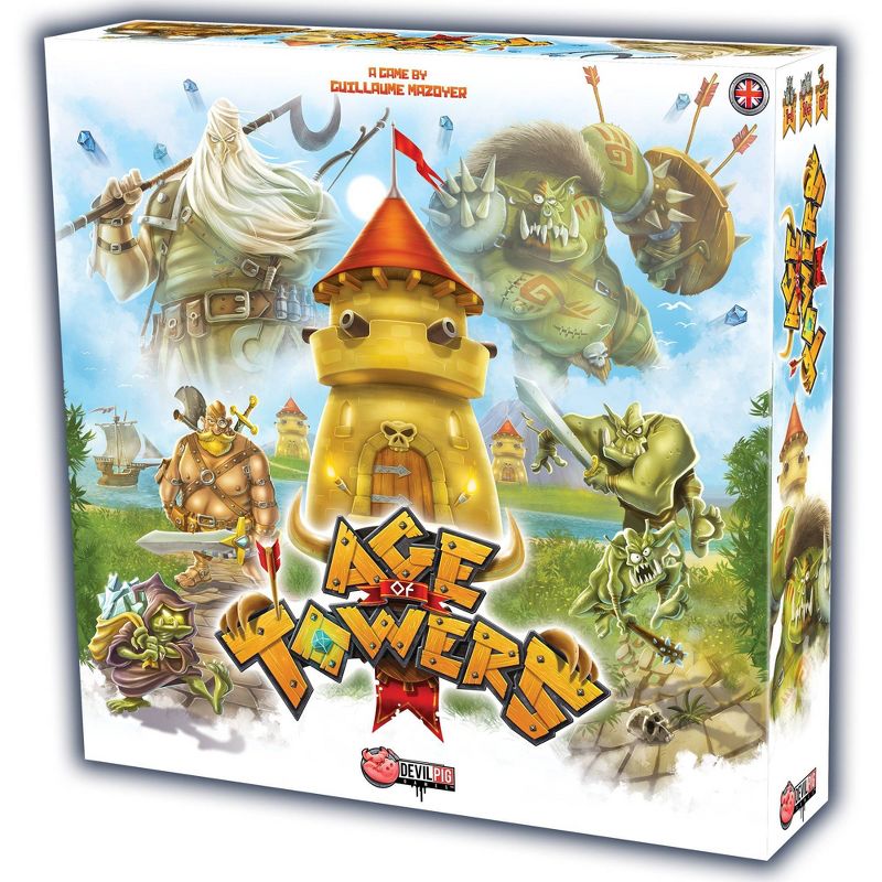 Asmodee Age of Towers Board Game