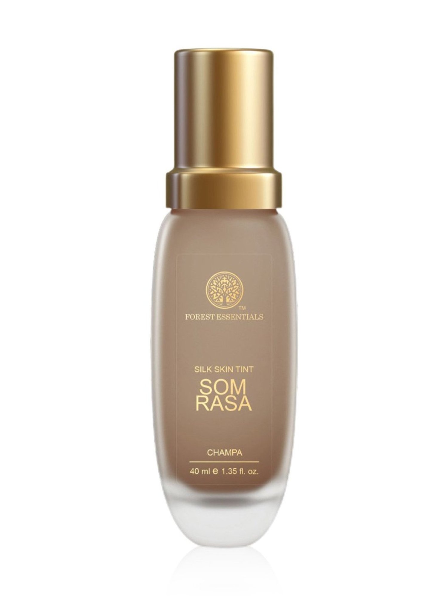 Forest Essentials Som Rasa Silk Tint Champa Foundation for Even Skintone - 40 ml