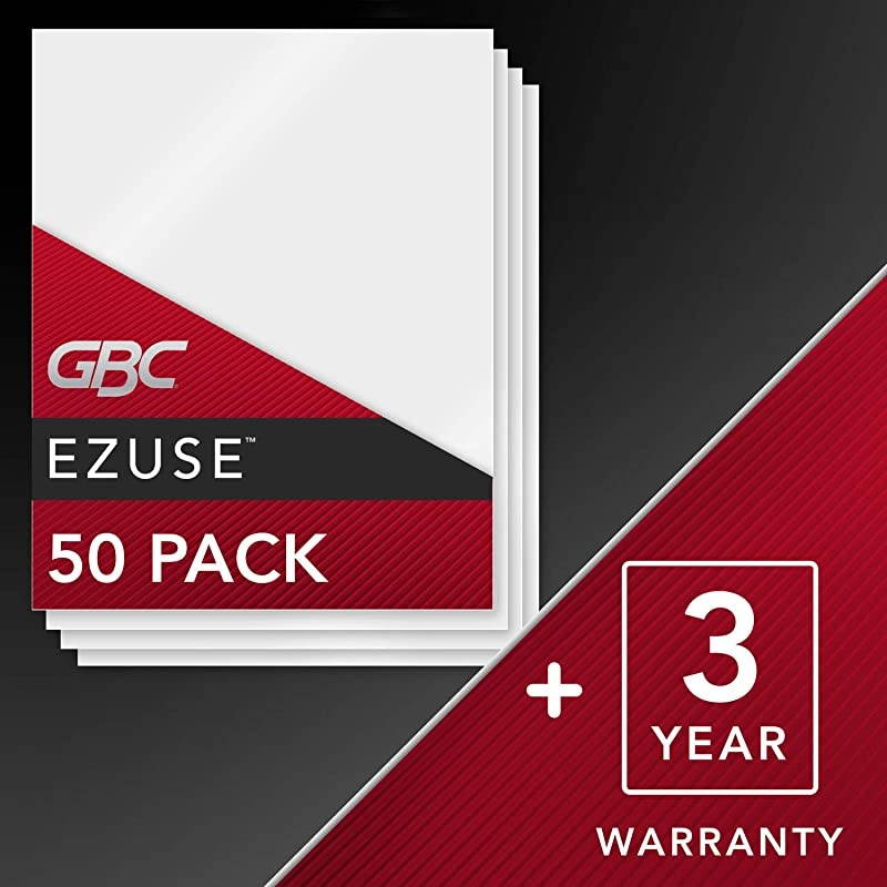 Thermal Laminator Machine, Fusion 7000L, 12 Inch, 1 Min Warm-Up, 3-10 Mil, with 50 EZUse Laminating Pouches (1703098F)