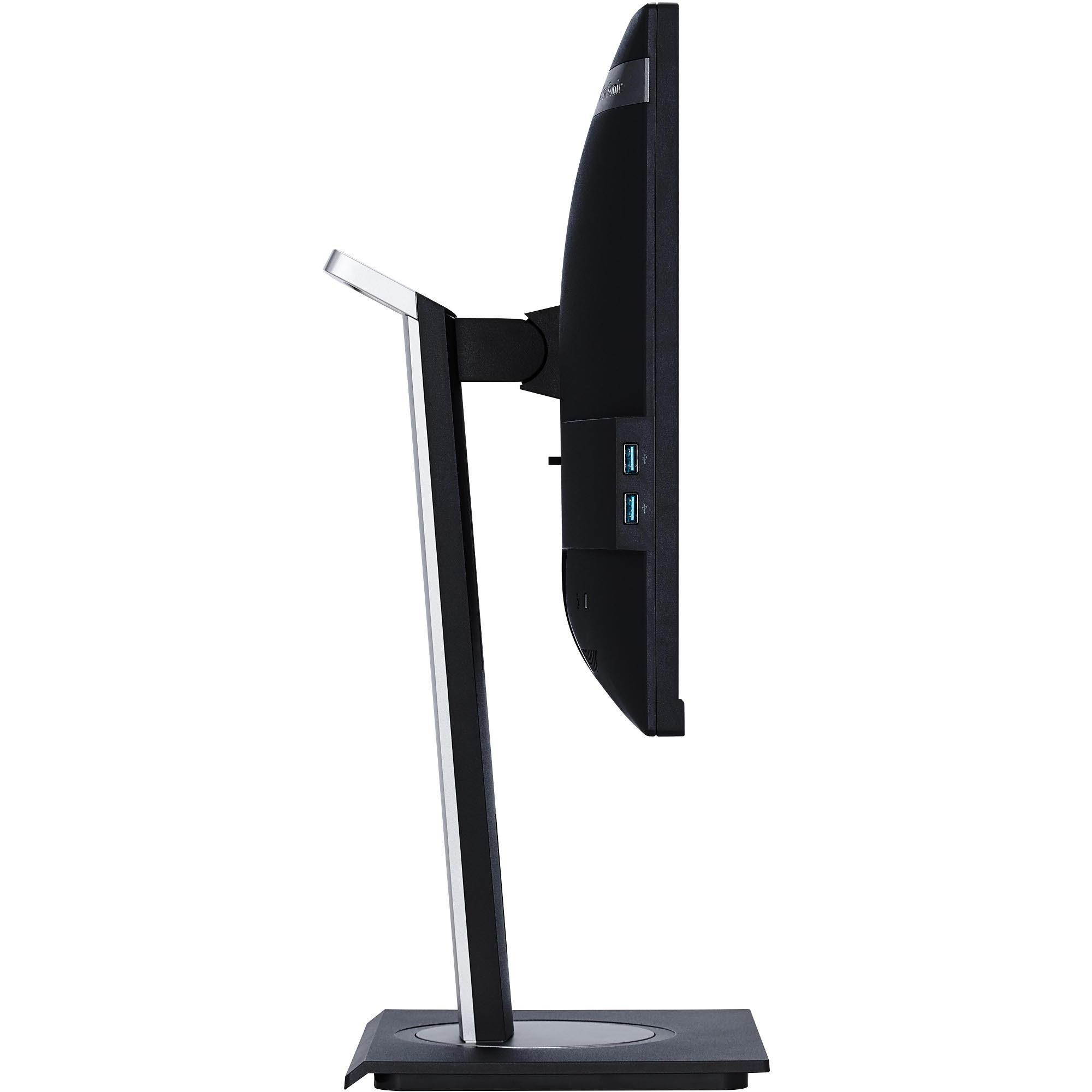 ViewSonic VG2748 27" Full HD 1920 x 1080 HDMI, VGA, DisplayPort Built-in Speakers USB 3.0 Hub Anti-Glare LED Backlit Height Adjustable IPS Monitor