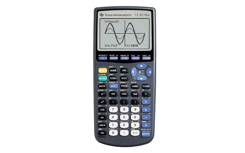 Texas Instruments 83 Plus Black Calculator