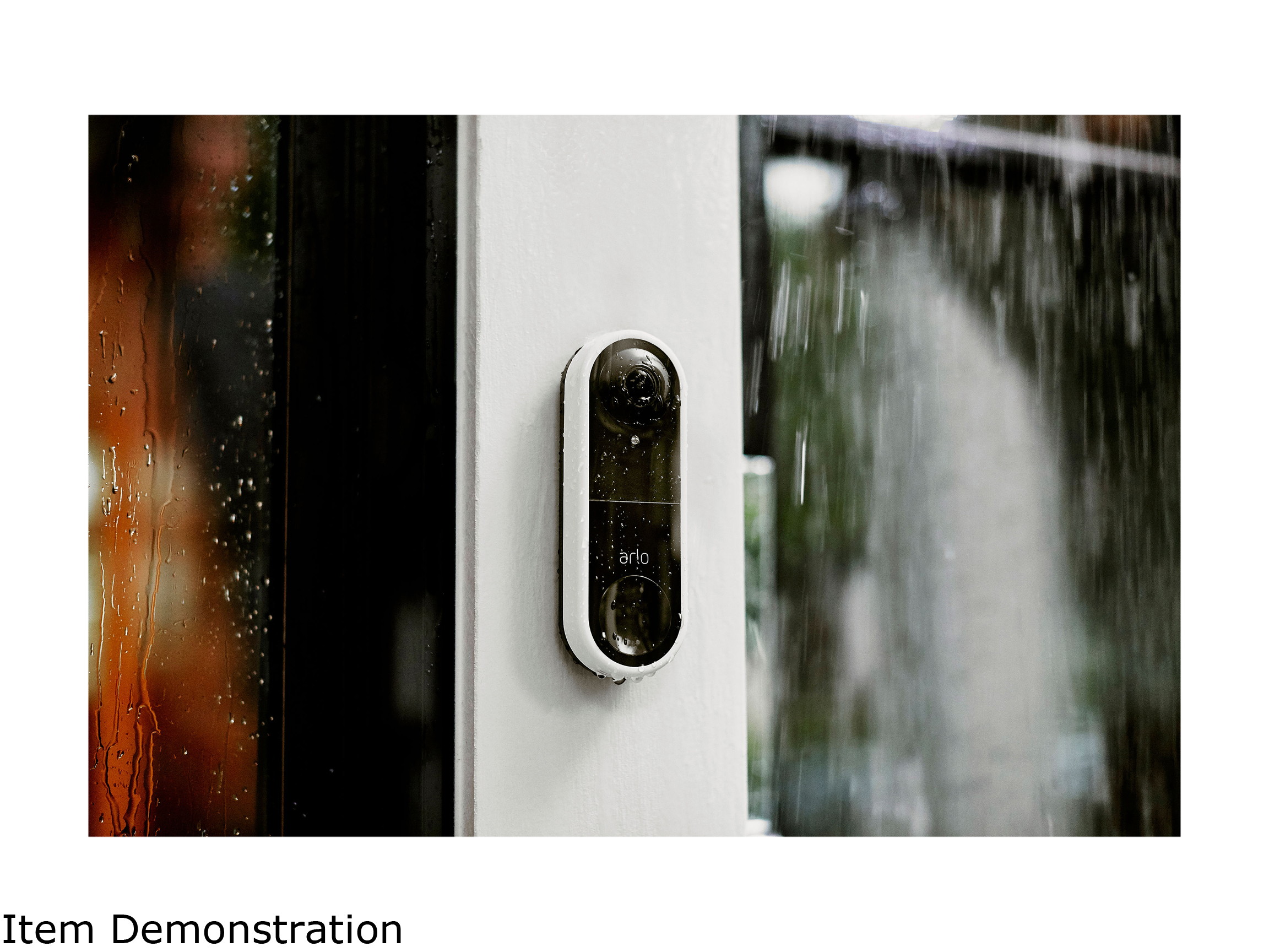 Arlo Smart Video Doorbell 180&deg; Viewing Angle Built-in Siren (Wired Power)