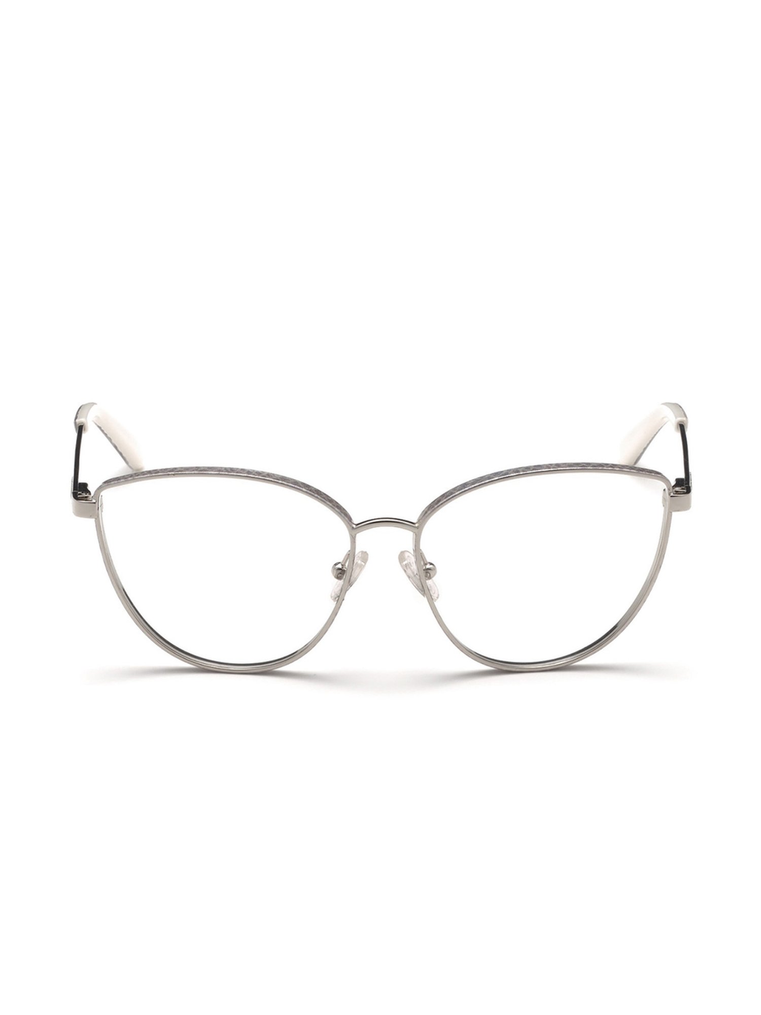 Guess Silver Cat Eye Eye Frames for Women