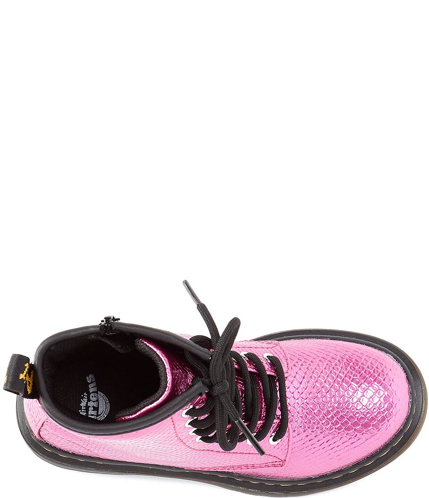 Dr. Martens Girls' 1460 Embossed Leather Boots (Youth)