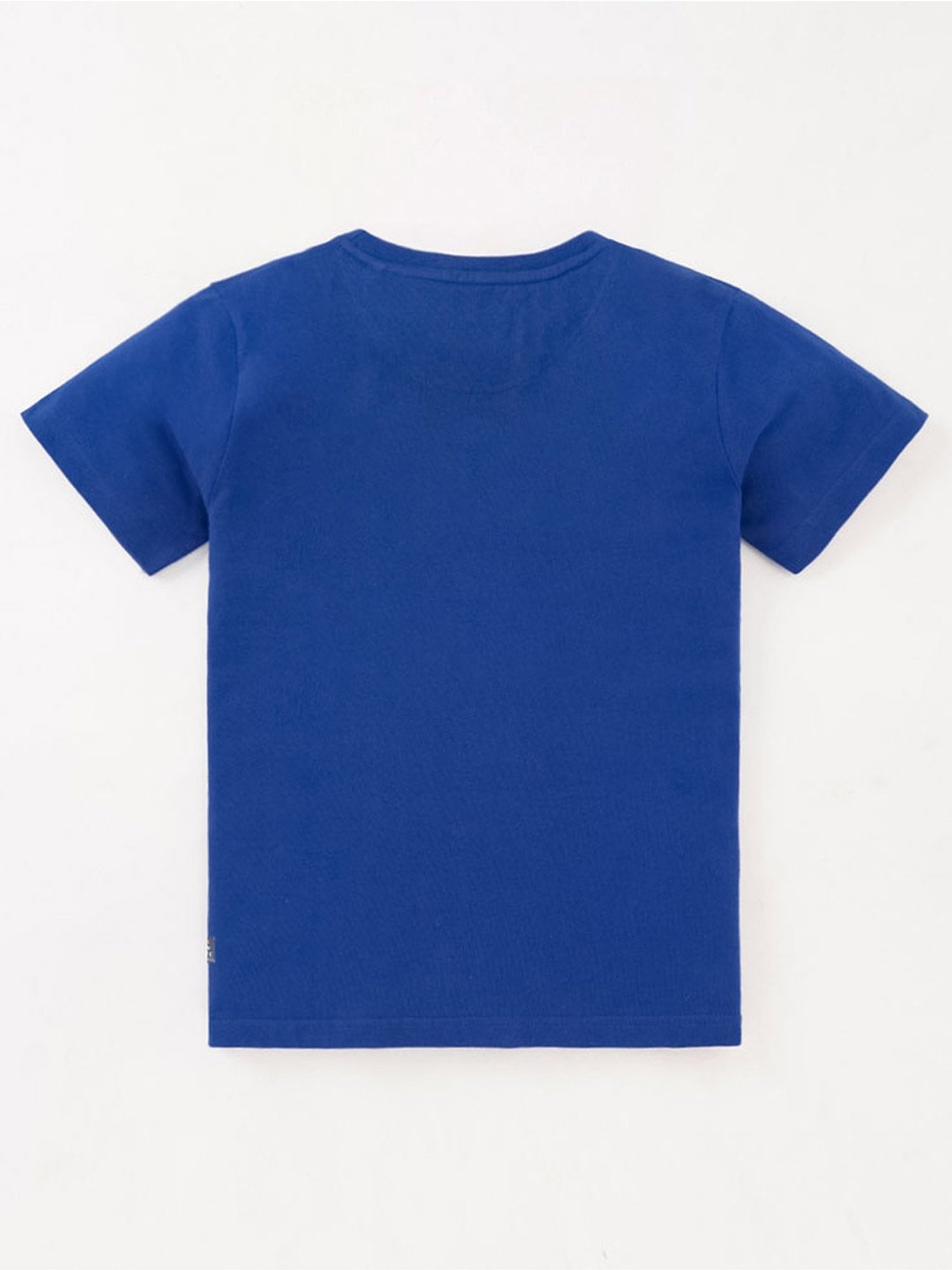 Edheads Kids Blue Cotton Printed T-Shirt