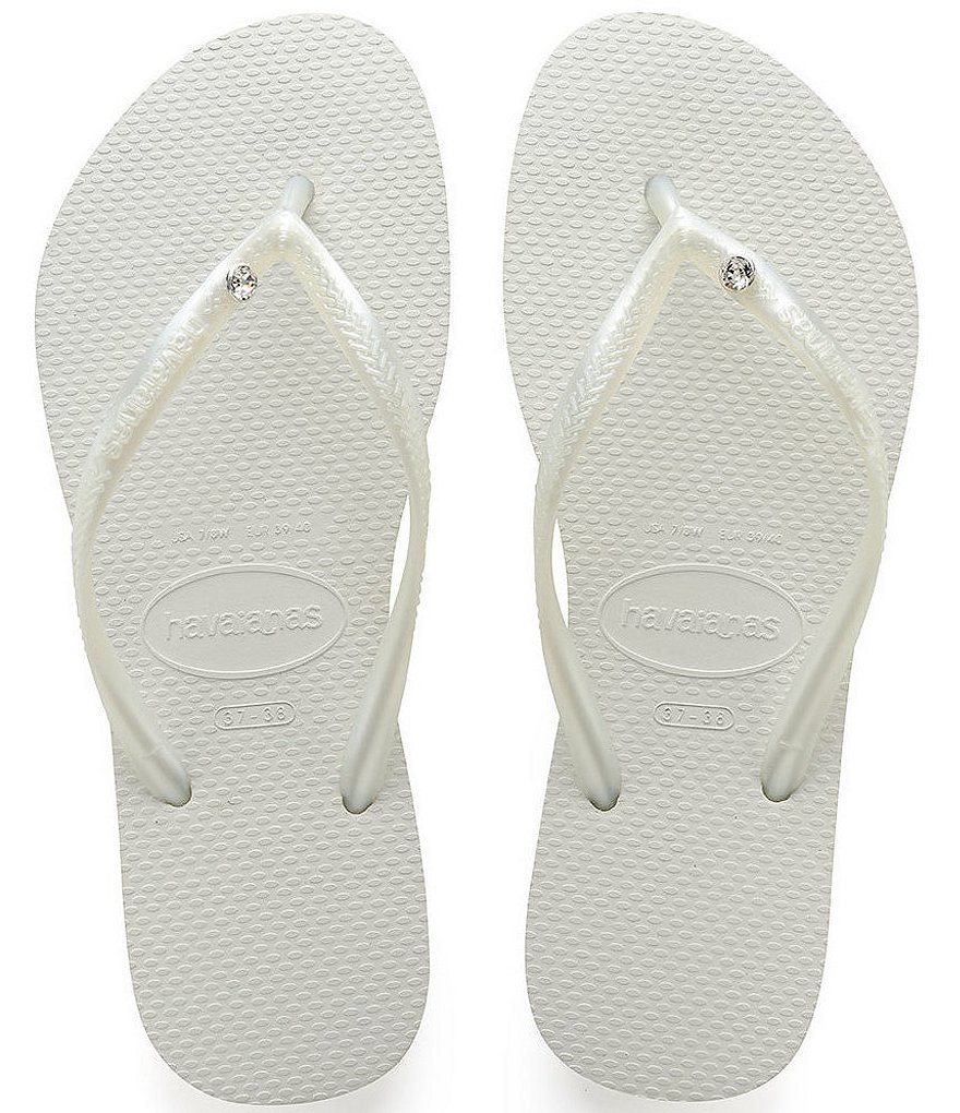 Havaianas Women's Slim Crystal SW II Flip Flops