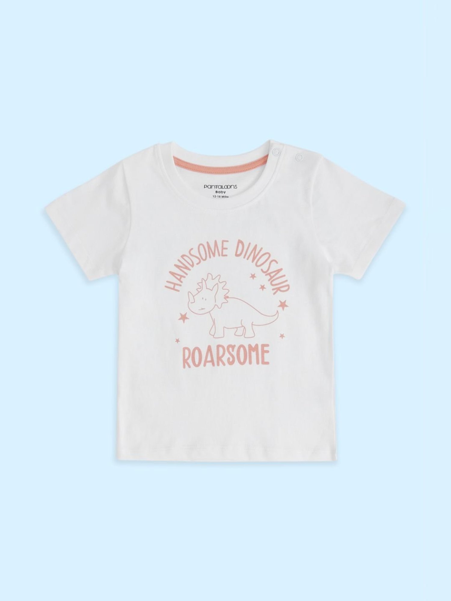 Ed-a-Mamma Baby Green Printed T-Shirt