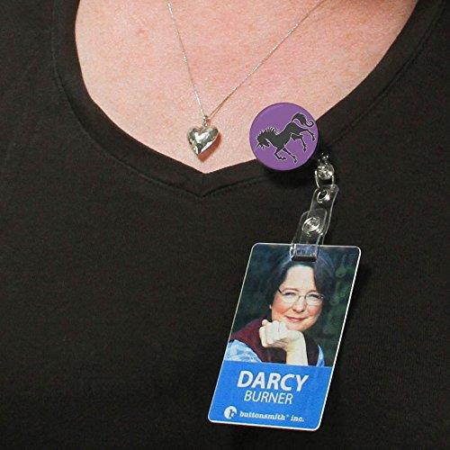 Buttonsmith Mythical Dragon Retractable Tinker Reel Badge Reel with Belt Clip and Swappable Tinker Tops - Made in the USA, 1 Year Warranty