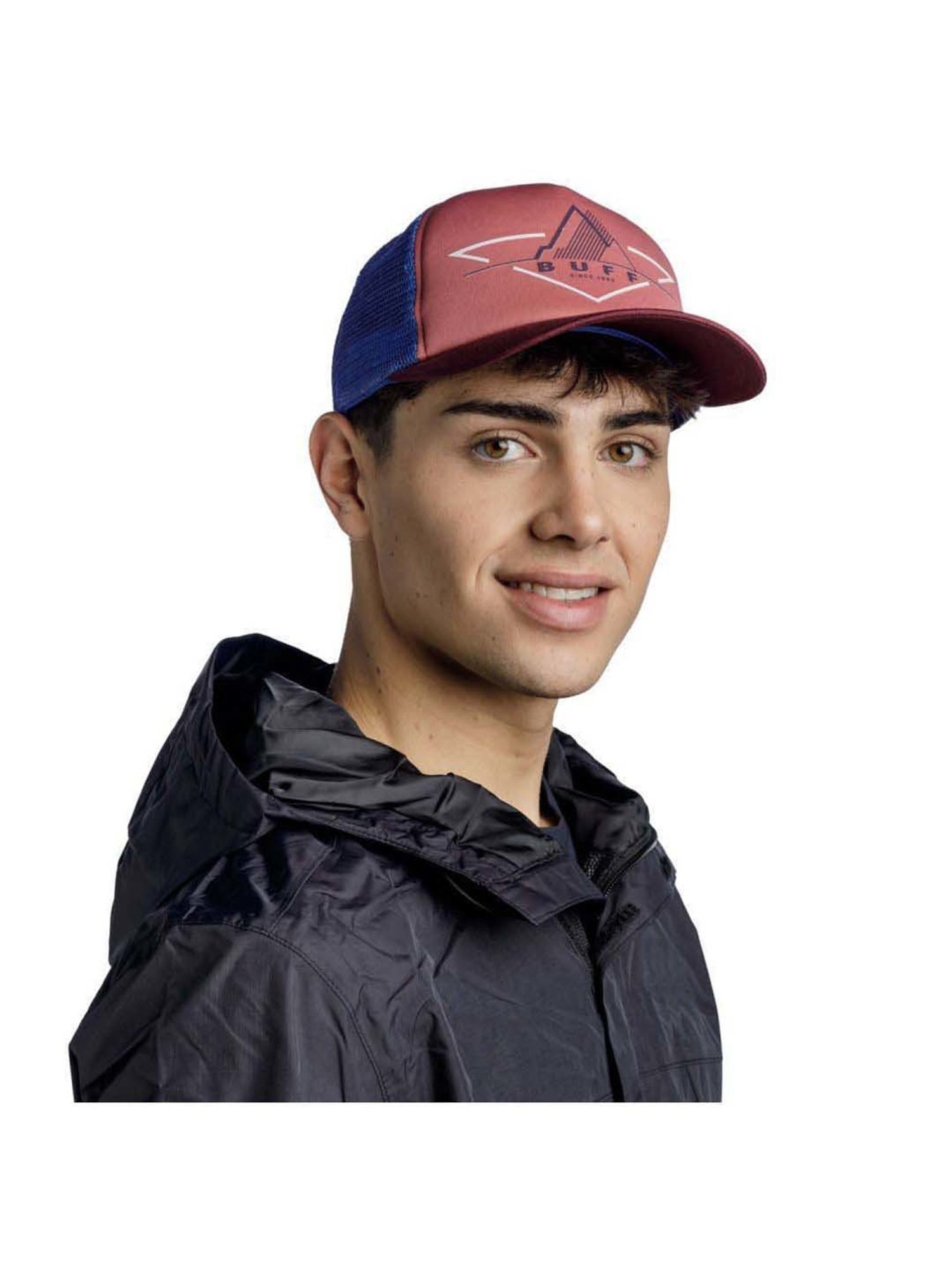 BUFF Red Solid Baseball Cap