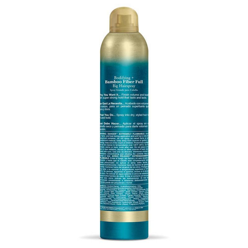 OGX Bodifying + Fiber Full Big Hair Spray - 8oz