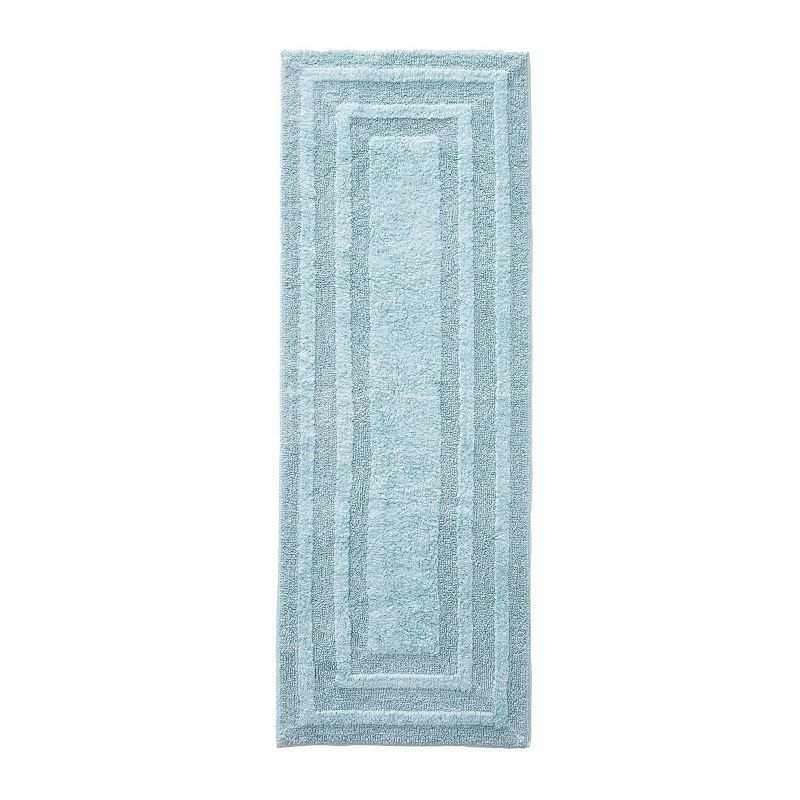 22"x60" Logan Bath Rug Turquoise - Eddie Bauer