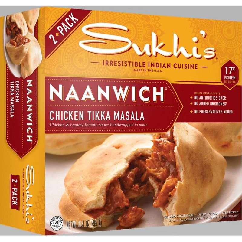 Sukhi's Frozen Chicken Tikka Masala Naanwich - 10.4oz/2ct