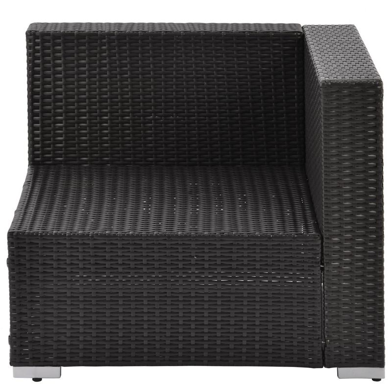 Draper 5pc Sectional Set with Sunbrella - Sage - Leisure Made