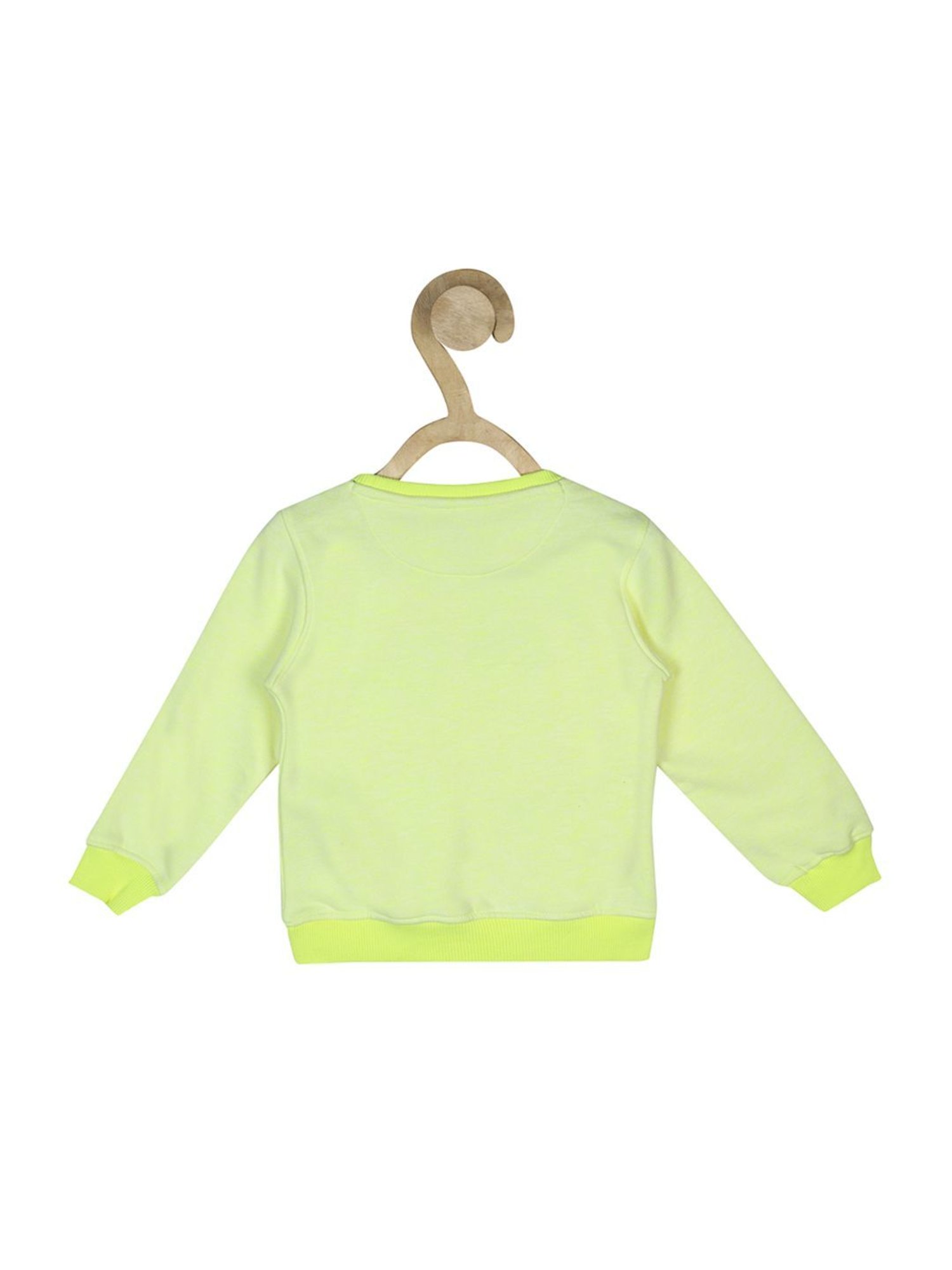 Allen Solly Junior Green Sequence Full Sleeves Sweatshirt