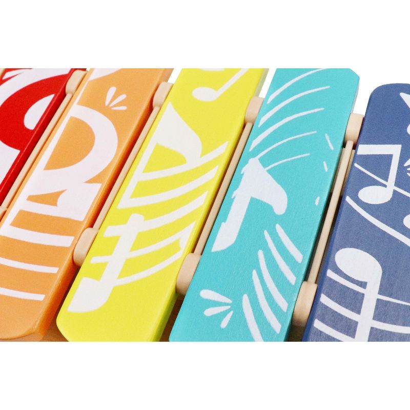 Leo & Friends Wooden Rainbow Xylophone