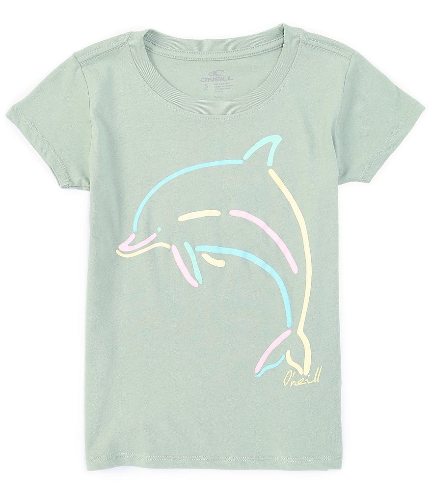 Barbie Big Girls 7-16 Short-Sleeve Follow Your Dreams Graphic Tee