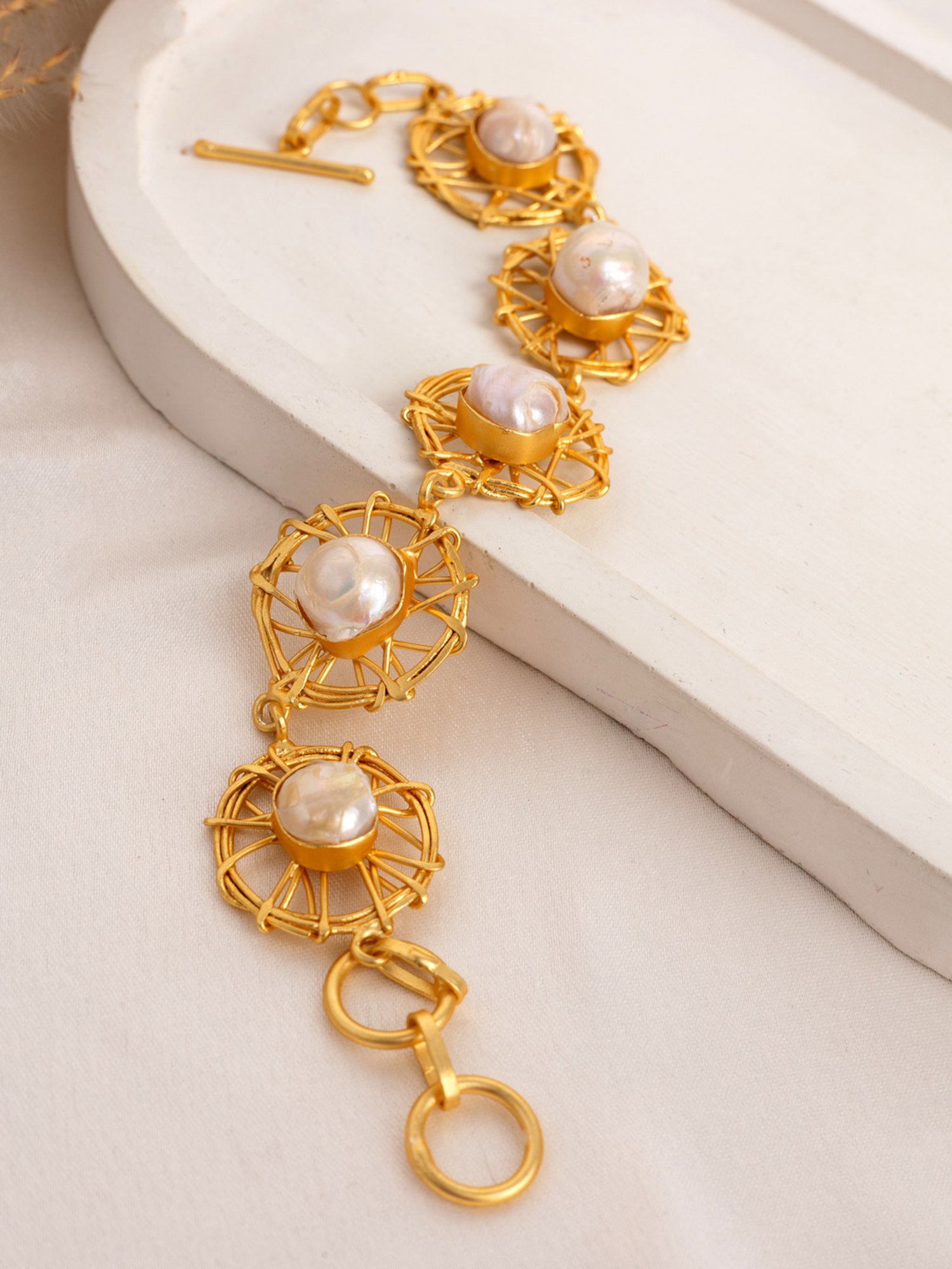 Perfectly Average Remi Jali Cuff Bracelet