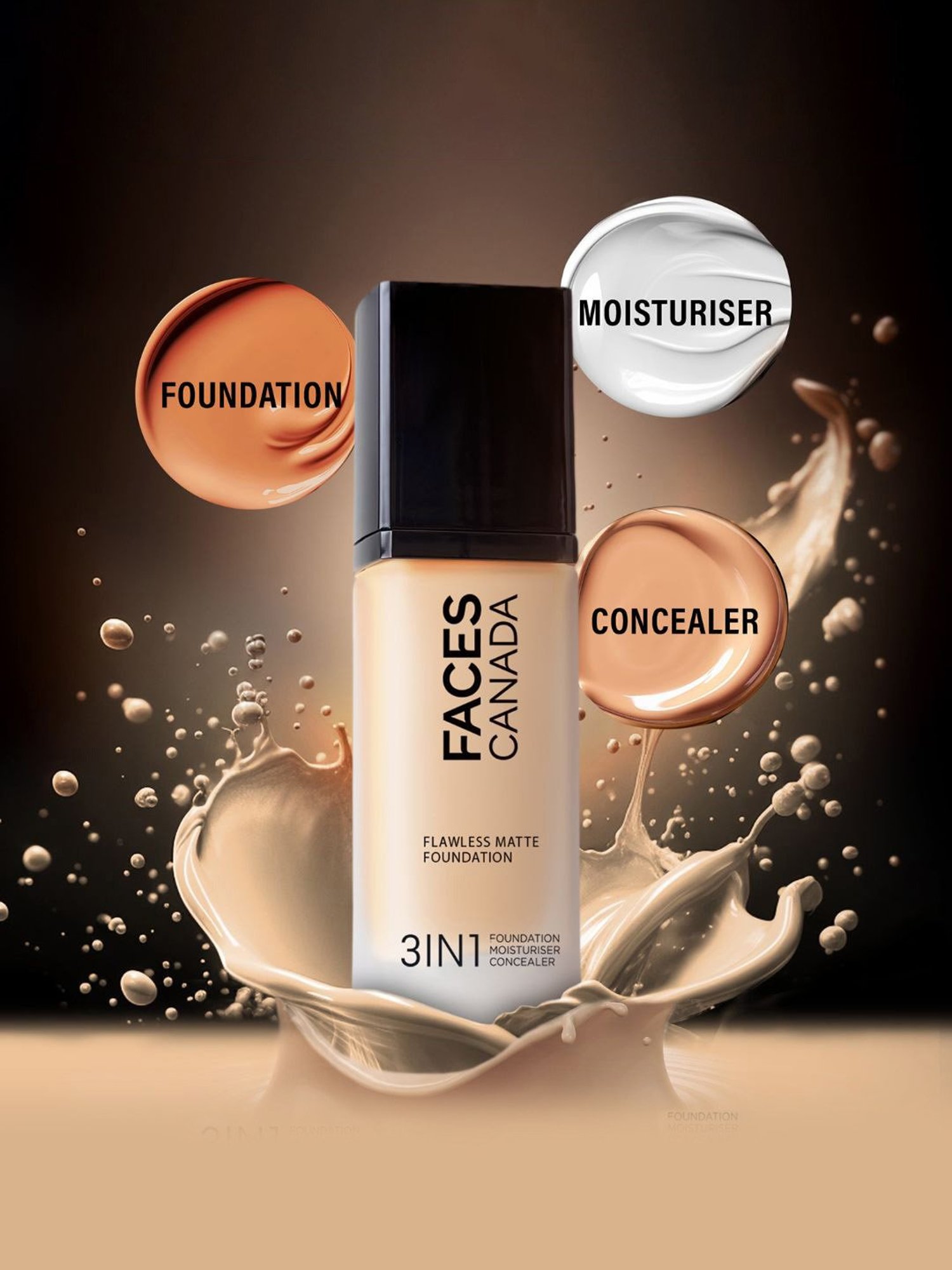 FACES CANADA Flawless Matte Foundation Rich Ivory - 30 ml